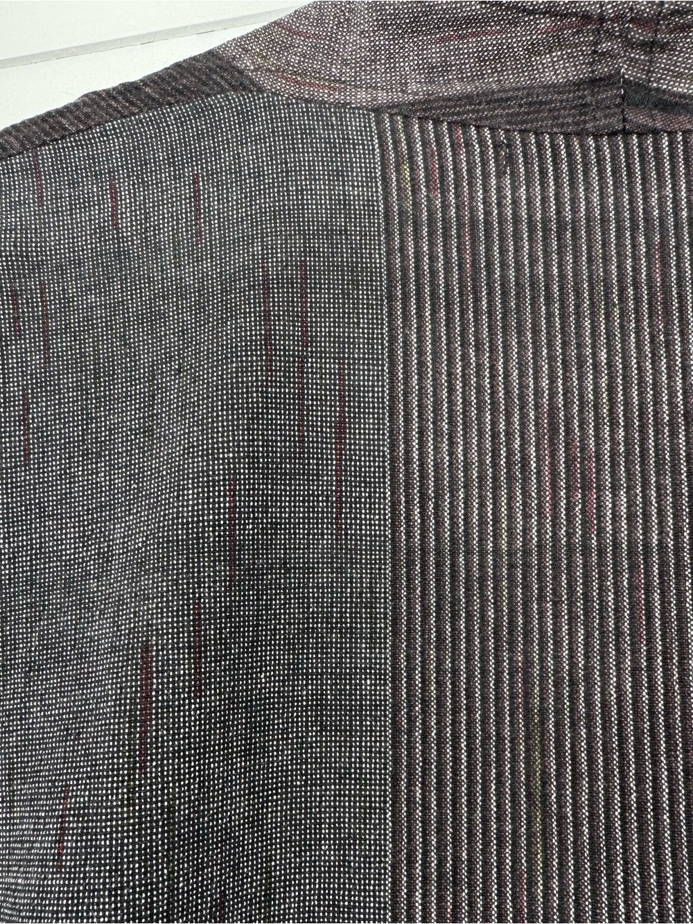 Yasuko Kurisaka Cotton Woven Long-Sleeve Jacket Shirt - Picture 8 of 10